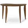 Image de Ferm Living - Bureau Feve - Bois naturel - Noyer massif FSC