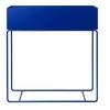 Image de Ferm Living - Jardinière sur pied Plant Box - Bleu - Acier