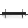 Image de Ferm Living - Étagère Sector - Noir - MDF plaqué frêne teinté