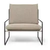 Image de Ferm Living - Fauteuil rembourré Désert - Beige - Ouate de polyester