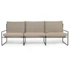 Image de Ferm Living - Canapé de jardin rembourré Désert - Beige - Ouate de polyester