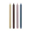 Image de Ferm Living - Bougie longue Bougeoirs - Multicolore - Stéarine végétale - Designer Trine Andersen