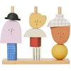 Image de Ferm Living - Jouet à empiler Jeu bois - Multicolore - Hêtre - Designer Trine Andersen