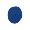Image de Ferm Living - Horloge murale Melt - Bleu - MDF