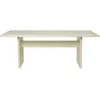 Image de Ferm Living - Table rectangulaire Rink - Beige - MDF laqué