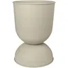 Image de Ferm Living - Pot de fleurs Hourglass - Beige - Fer