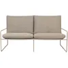 Image de Ferm Living - Canapé de jardin rembourré Désert - Beige - Tissu polypropylène