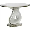 Image de Ferm Living - Plat de présentation Damo - Transparent - Verre soufflé bouche