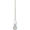 Image de Ferm Living - Système électrique Lampes rotin - Blanc - Porcelaine