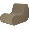 Image de Ferm Living - Canapé de jardin rembourré Rouli - Marron - Mousse PU haute résilience