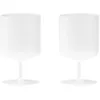 Image de Ferm Living - Verre à vin Ripple - Blanc - Verre soufflé bouche