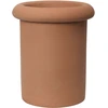 Image de Ferm Living - Pot de fleurs Rollo - Orange - Terre cuite