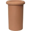 Image de Ferm Living - Pot de fleurs Rollo - Orange - Terre cuite
