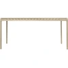 Image de Ferm Living - Table rectangulaire Dapple - Beige - Acier galvanisé thermolaqué - Designer Says Who