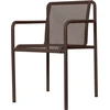 Image de Ferm Living - Fauteuil de repas Dapple - Marron - Acier galvanisé thermolaqué - Designer Says Who
