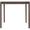 Image de Ferm Living - Table carrée Dapple - Marron - Acier galvanisé thermolaqué - Designer Says Who