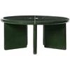 Image de Ferm Living - Table basse Deya - Vert - Béton