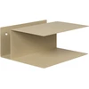 Image de Ferm Living - Table de chevet murale Lager - Beige - Fer thermolaqué