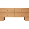 Image de Ferm Living - Buffet Kuben - Bois naturel - Frêne plaqué chêne