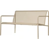 Image de Ferm Living - Banc avec dossier Dapple - Beige - Acier galvanisé thermolaqué - Designer Says Who