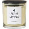 Image de Ferm Living - Bougie parfumée Vitto - Blanc - Cire de colza