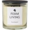 Image de Ferm Living - Bougie parfumée Vitto - Blanc - Cire de colza