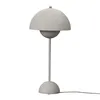 Image de &tradition - Lampe de table FlowerPot - Gris - Aluminium laqué - Designer Verner Panton