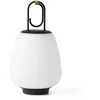 Image de &tradition - Lampe extérieur sans fil rechargeable Lucca - Noir - Métal laqué époxy - Designer Space Copenhagen