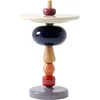 Image de &tradition - Table d'appoint Shuffle - Multicolore - Chêne massif - Designer Mia Hamborg