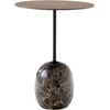 Image de &tradition - Guéridon Lato - Bois naturel - Contreplaqué de noyer - Designer Luca Nichetto