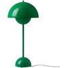 Image de &tradition - Lampe de table FlowerPot - Vert - Aluminium laqué - Designer Verner Panton
