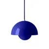 Image de &tradition - Suspension FlowerPot - Bleu - Acier laqué - Designer Verner Panton