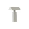 Image de &tradition - Lampe sans fil rechargeable Caret - Gris - Acier laqué - Designer Matteo Fogale