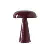 Image de &tradition - Lampe sans fil rechargeable Como - Rouge - Aluminium extrudé - Designer Space Copenhagen