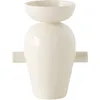 Image de &tradition - Vase Momento - Blanc - Céramique émaillée - Designer Jaime Hayón