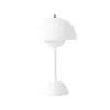 Image de &tradition - Lampe sans fil rechargeable FlowerPot - Blanc - Polycarbonate - Designer Verner Panton
