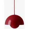 Image de &tradition - Suspension FlowerPot - Rouge - Acier laqué - Designer Verner Panton