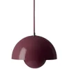 Image de &tradition - Suspension FlowerPot - Violet - Acier laqué - Designer Verner Panton