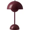 Image de &tradition - Lampe sans fil rechargeable FlowerPot - Violet - Polycarbonate - Designer Verner Panton