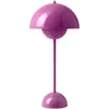 Image de &tradition - Lampe de table FlowerPot - Rose - Acier laqué - Designer Verner Panton