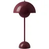 Image de &tradition - Lampe de table FlowerPot - Violet - Acier laqué - Designer Verner Panton