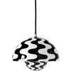 Image de &tradition - Suspension FlowerPot - Noir - Acier laqué - Designer Verner Panton