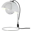 Image de &tradition - Lampe de table FlowerPot - Métal - Acier plaqué chrome - Designer Verner Panton