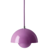 Image de &tradition - Suspension FlowerPot - Rose - Acier laqué - Designer Verner Panton