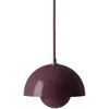 Image de &tradition - Suspension FlowerPot - Violet - Acier laqué - Designer Verner Panton