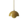 Image de &tradition - Suspension FlowerPot - Jaune - Acier laqué - Designer Verner Panton
