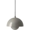Image de &tradition - Suspension FlowerPot - Gris - Acier laqué - Designer Verner Panton