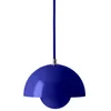 Image de &tradition - Suspension FlowerPot - Bleu - Acier laqué - Designer Verner Panton