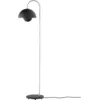 Image de &tradition - Lampadaire FlowerPot - Noir - Acier - Designer Verner Panton