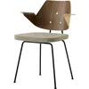 Image de &tradition - Fauteuil RFH - Bois naturel - Mousse HR - Designer Robin Day